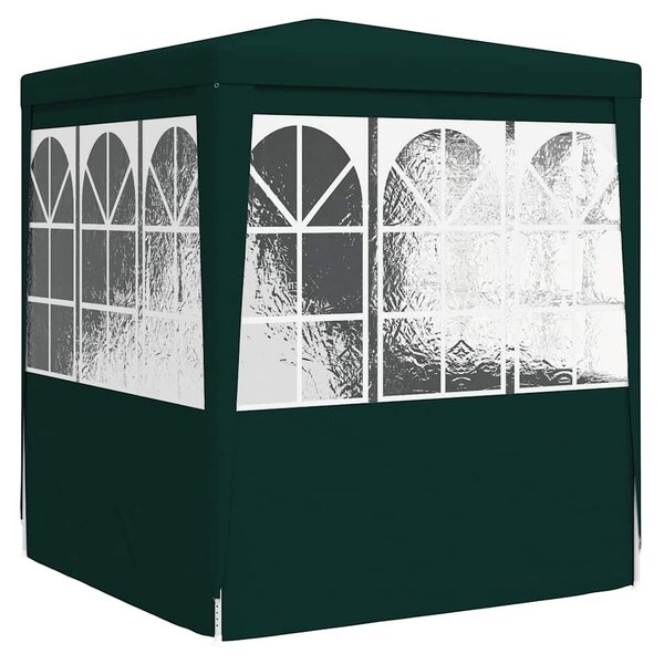 Profesionalni šator za zabave 2 x 2 m zeleni 90 g/m² - Zelena / 2 x 2 m