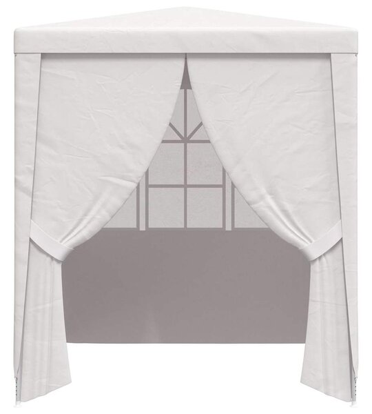 Profesionalni šator za zabave 2 x 2 m bijeli 90 g/m² - Bijela / 2 x 2 m