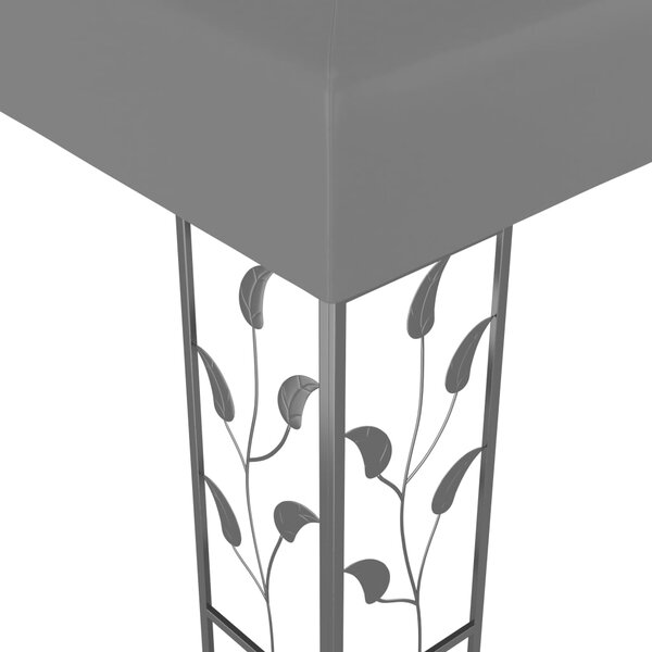 Sjenica 3 x 3 m antracit - Antracitno siva / 3 x 3 m