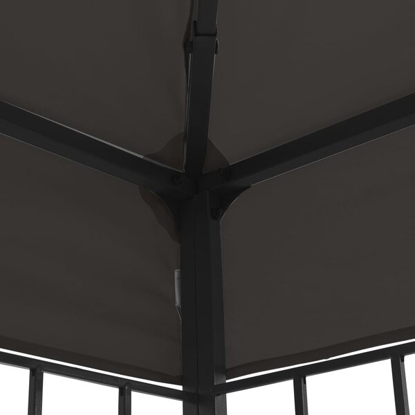 Sjenica 3 x 3 m antracit - Antracitno siva / 3 x 3 m