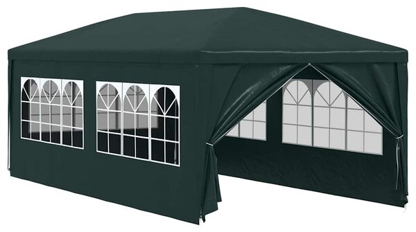 Šator za zabave 3 x 6 m zeleni - Zelena / 3 x 6 m