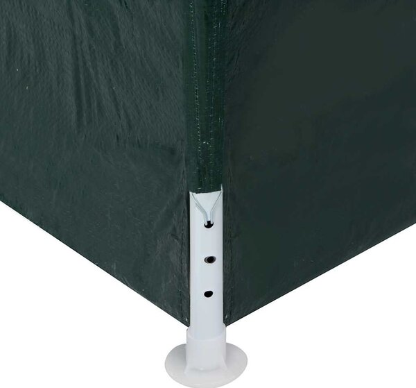 Šator za zabave 3 x 6 m zeleni - Zelena / 3 x 6 m
