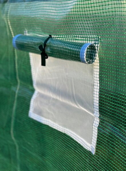 Ojačani vrtni plastenik PREMIUM 2 × 3 m + POKLON