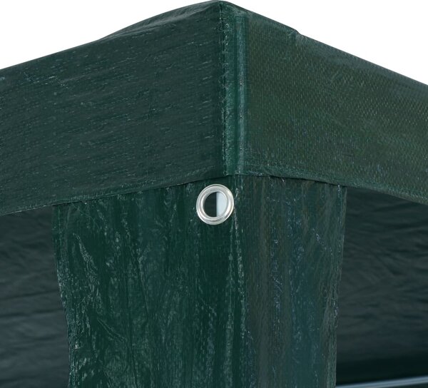 Šator za zabave 3 x 6 m PE zeleni - Zelena / 3 x 6 m