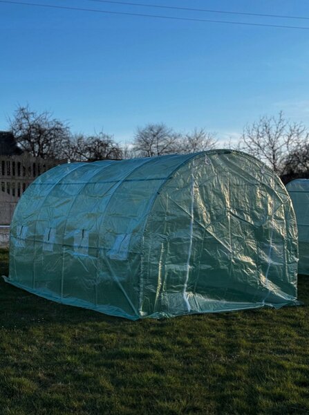 Ojačani vrtni plastenik PREMIUM 2,5 × 4 m + POKLON