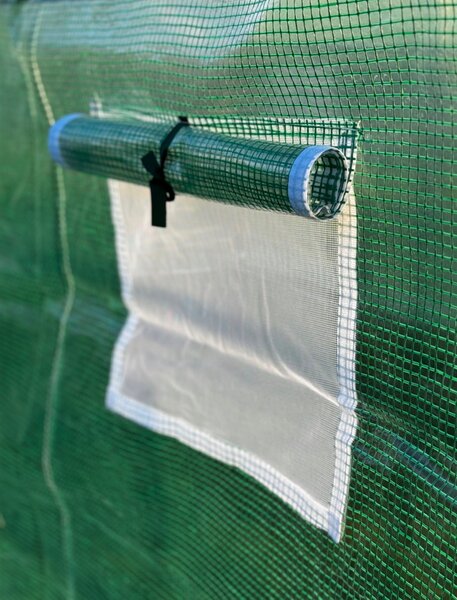 Veliki ojačani vrtni plastenik PREMIUM 3 × 6 m + POKLON
