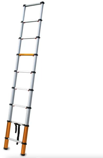 Aluminijske teleskopske ljestve 9 stepenica 150 kg