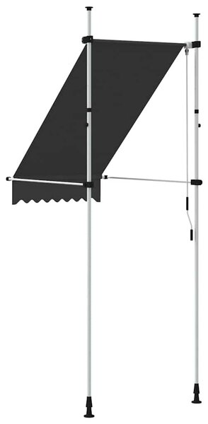 Tenda na ručno uvlačenje 100 cm antracit - Antracitno siva / N/A
