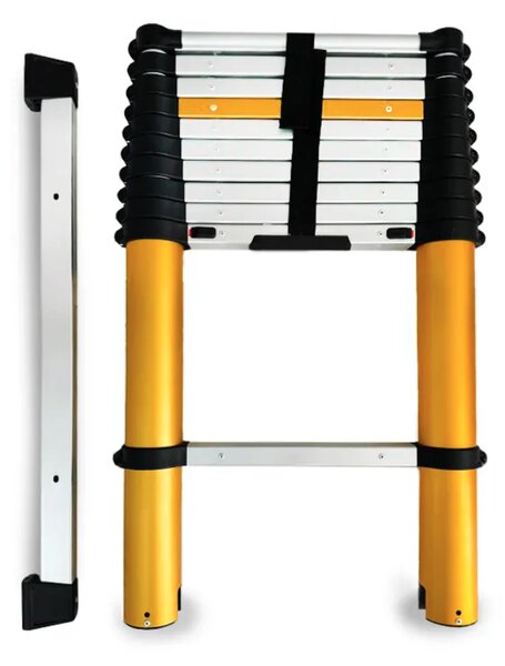 Aluminijske teleskopske ljestve 11 stepenica 150 kg