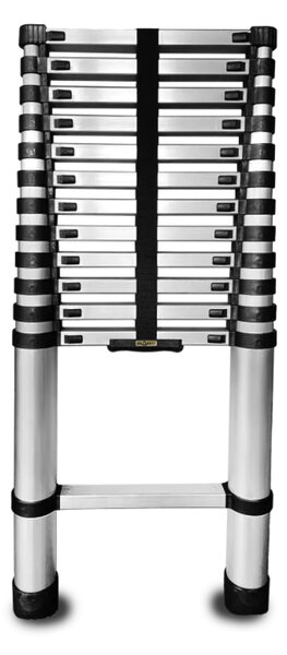 Aluminijske teleskopske ljestve 13 stepenica 125 kg