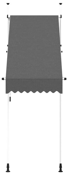 Tenda na ručno uvlačenje 100 cm antracit - Antracitno siva / N/A