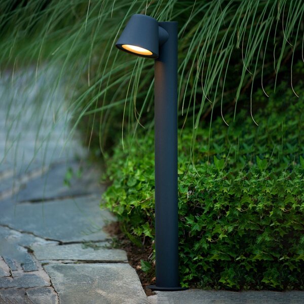 Lucide LED staza Dingo GU10 antracit, prigušiva, Crno, Metal