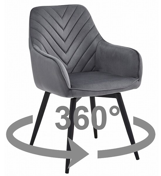 Stolica Nana 360 - Dark grey