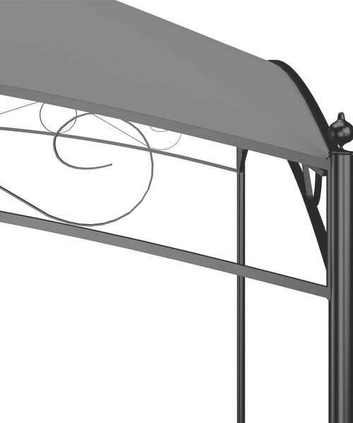 Sjenica 3 x 4 x 2,65 m antracit 180 g/m² - Antracitno siva / 3 x 4 x 2.65 m