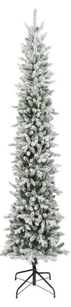 Umjetno božićno drvce Slim sa snijegom 210cm d68cm - Sa snijegom - 51 do 70cm
