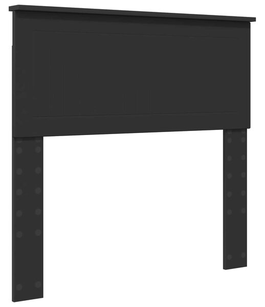 Krevet s od storage Crna 90 x 190 cm Konstruirano drvo - Crna / 90 x 190 cm