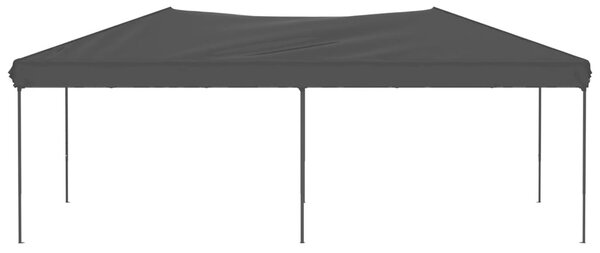 Sklopivi šator za zabave 3 x 6 m crni - Crna / 3 x 6 m