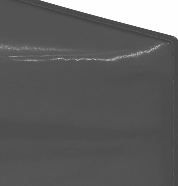 Sklopivi šator za zabave 3 x 6 m crni - Crna / 3 x 6 m