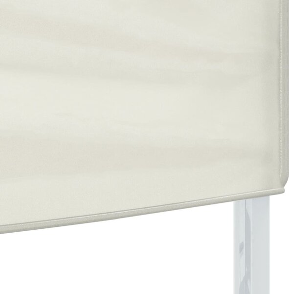 Sklopivi šator za zabave 3 x 6 m krem - Krema / 3 x 6 m