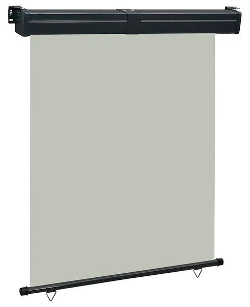 Balkonska bočna tenda 145 x 250 cm siva - Siva / 145 x 250 cm