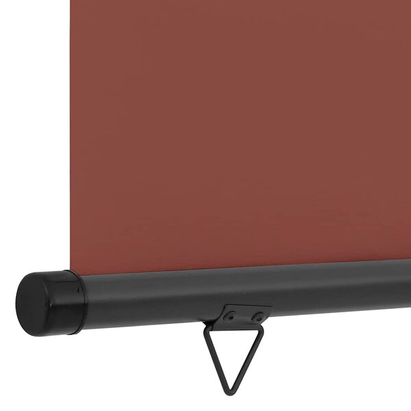 Balkonska bočna tenda 125 x 250 cm smeđa - Smeđa / 125 x 250 cm