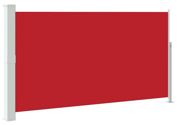 Uvlačiva bočna tenda za terasu 170 x 300 cm crvena - Crvena / 170 x 300 cm