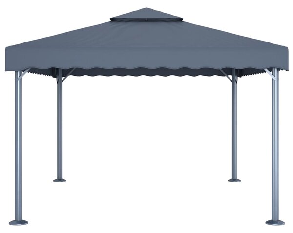 Sjenica 400 x 300 cm antracit aluminijska - Antracitno siva / N/A