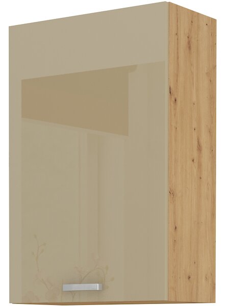 Zondo.hr Gornji kuhinjski ormarić- Arryn 60 G-90 1F (Hrast artisan + Sjaj cappucino). Akcija -7%. 1024775