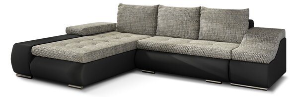 Kutna garnitura Onetta (bež + crna) (L)