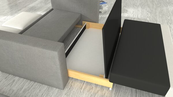Trosjed Werre (svijetlo siva + siva)