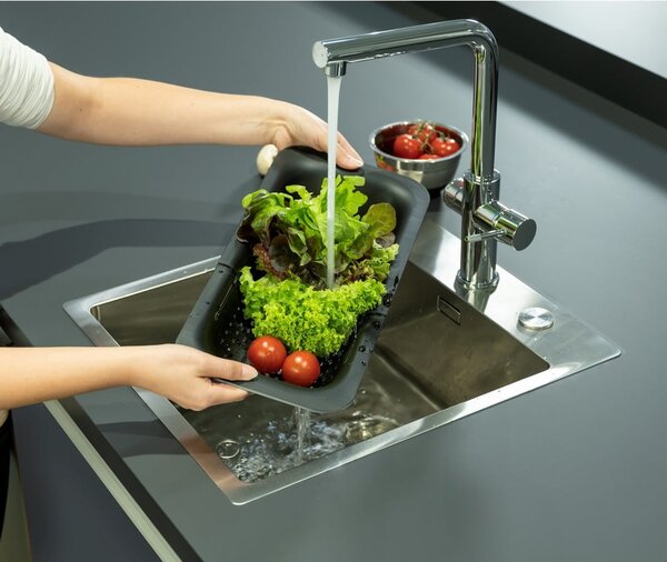 Plastično cjedilo Black Outdoor Kitchen Sivo – Wenko