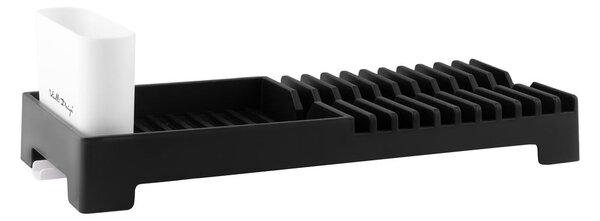Crni ocjeđivač za suđe Vialli Design Livio Duo