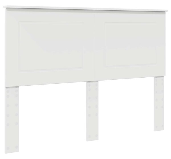 Krevet s od storage Bijelo 140 x 190 cm Konstruirano drvo - Bijela / 140 x 190 cm