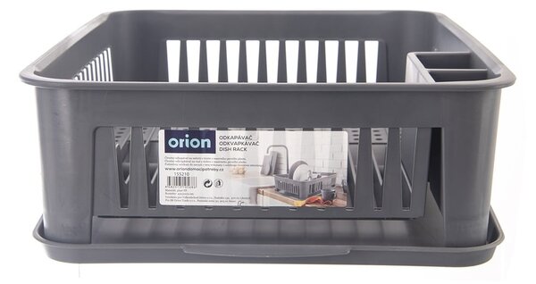Sivi plastičan ocjeđivač za posuđe – Orion