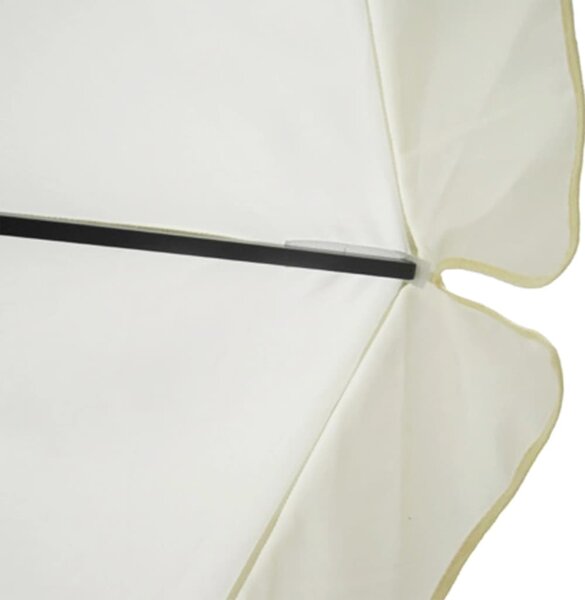 Suncobran Bijeli Aluminijum 500 cm - Bijela / 500 cm