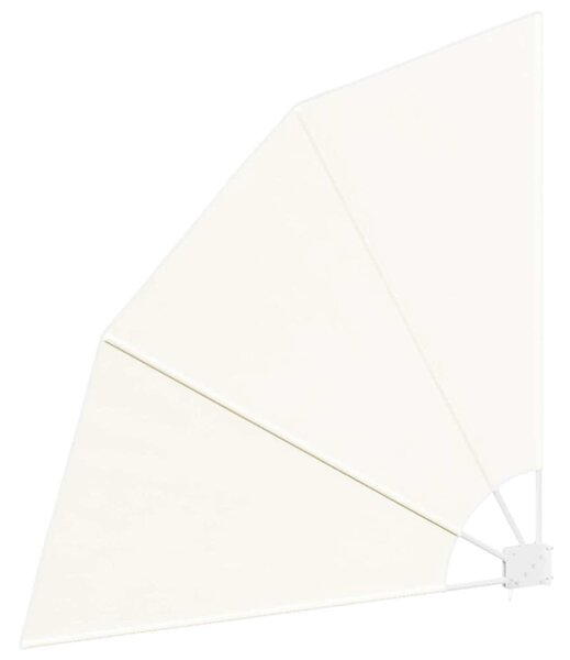 Sklopiva bočna tenda krem 140 x 140 cm - Krema / 140 x 140 cm