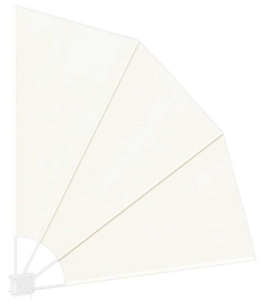 Sklopiva bočna tenda krem 140 x 140 cm - Krema / 140 x 140 cm
