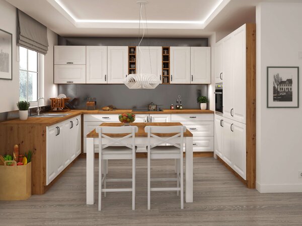 Zondo.hr Gornji kuhinjski ormarić- Sheila 60 GU 36 1F (hrast artisan + bijela ). 1032462
