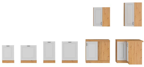 Zondo.hr Gornji kuhinjski ormarić- Sheila 60 GU 36 1F (hrast artisan + bijela ). 1032462