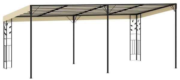 Zidna sjenica 6 x 3 x 2,5 m krem - Krema / 6 x 3 x 2.5 m