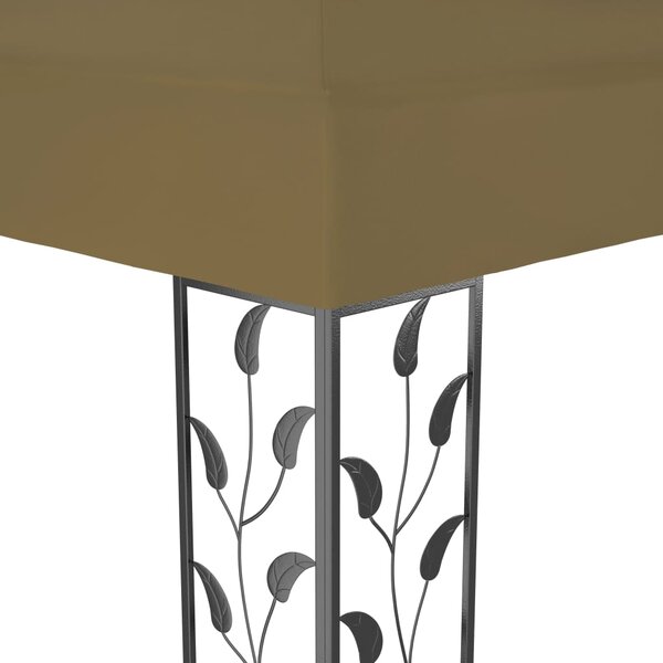 Sjenica 6 x 3 m smeđe-siva 180 g/m² - Tupe / N/A