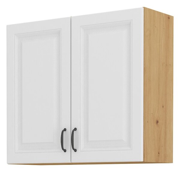 Zondo.hr Gornji kuhinjski ormarić- Sheila 80 G 72 2F (hrast artisan + bijela ). 1032455