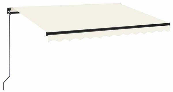 Tenda na ručno uvlačenje 350 x 250 cm krem - Krema / 350 x 250 cm