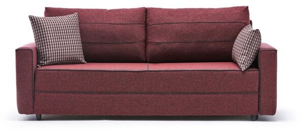 Atelier Del Sofa Trosjed na razvlačenje, Bordo crvena, Ece - Claret Red