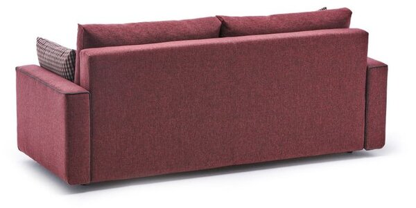 Atelier Del Sofa Trosjed na razvlačenje, Bordo crvena, Ece - Claret Red