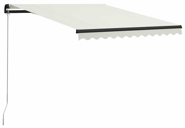 Tenda na ručno uvlačenje 300 x 250 cm krem - Krema / 300 x 250 cm