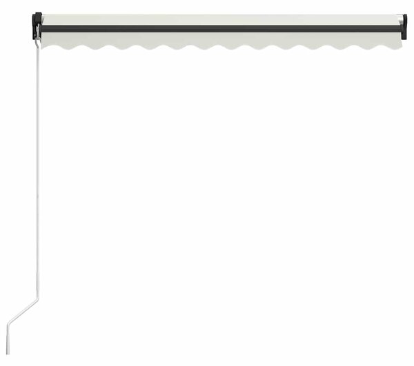 Tenda na ručno uvlačenje 300 x 250 cm krem - Krema / 300 x 250 cm