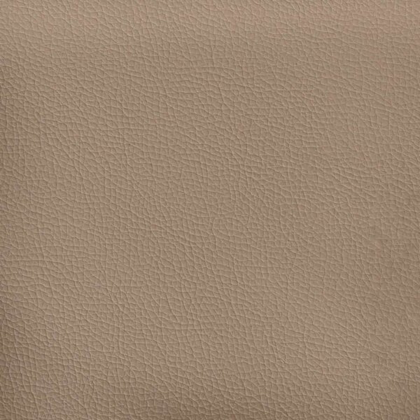 Krevet s madracem Dover boja cappuccina 120 x 200 cm od umjetne kože - Smeđa / 120 x 200 cm