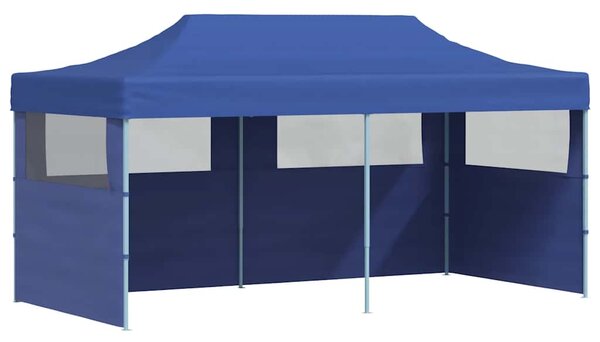Sklopivi Pop-up šator za zabave plavi 3 x 6 m - Plava / N/A