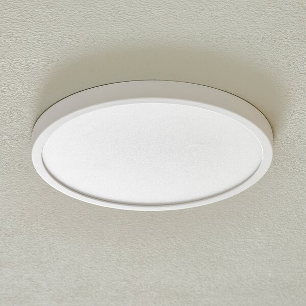 ORION LED stropna svjetiljka Vika, okrugla, bijela, Ø 30cm, Bijela, Dnevni boravak/blagovaonica, Metal
